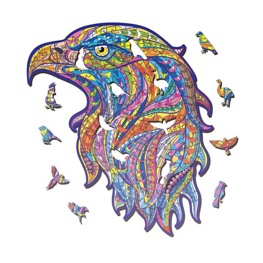 Animal Shaped Wooden Puzzle Play Toy for Kids 14 years above - EX-STOCK Canada