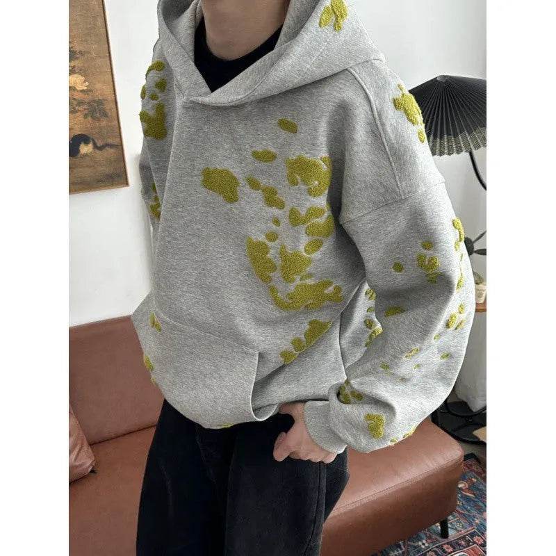 Unisex Cotton Air Layer Moss Hoodie Sweatshirt Pullover - EX-STOCK Canada