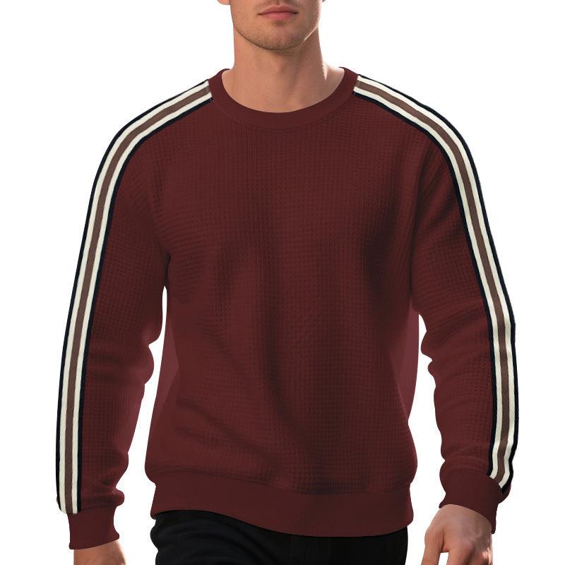 Pull décontracté pour homme à col rond ample et finEX-STOCK Canada
