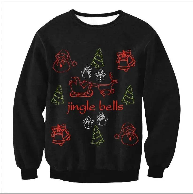 UGLY CHRISTMAS SWEATER Vacation Santa Elf Funny Womens Men Sweaters Tops Autumn Winter Clothing - EX-STOCK Canada