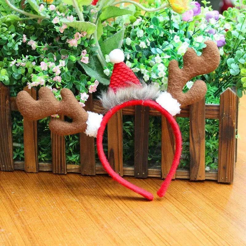 Christmas Head Buckle Christmas Party Supplies Christmas Headband Gifts Christmas Headband Christmas Hat Head Buckle - EX-STOCK Canada