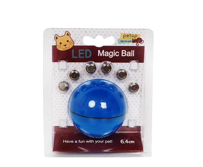 LED Laser Electronic Rolling Pet Funny Cat Toy Ball - EX-STOCK Canada