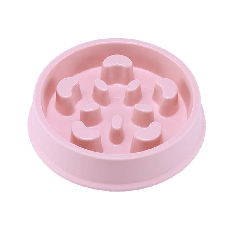 Pet Cat Dog Slow feeder Bowl Anti Choking Slow Feeding Puzzle Feeder - EX-STOCK Canada