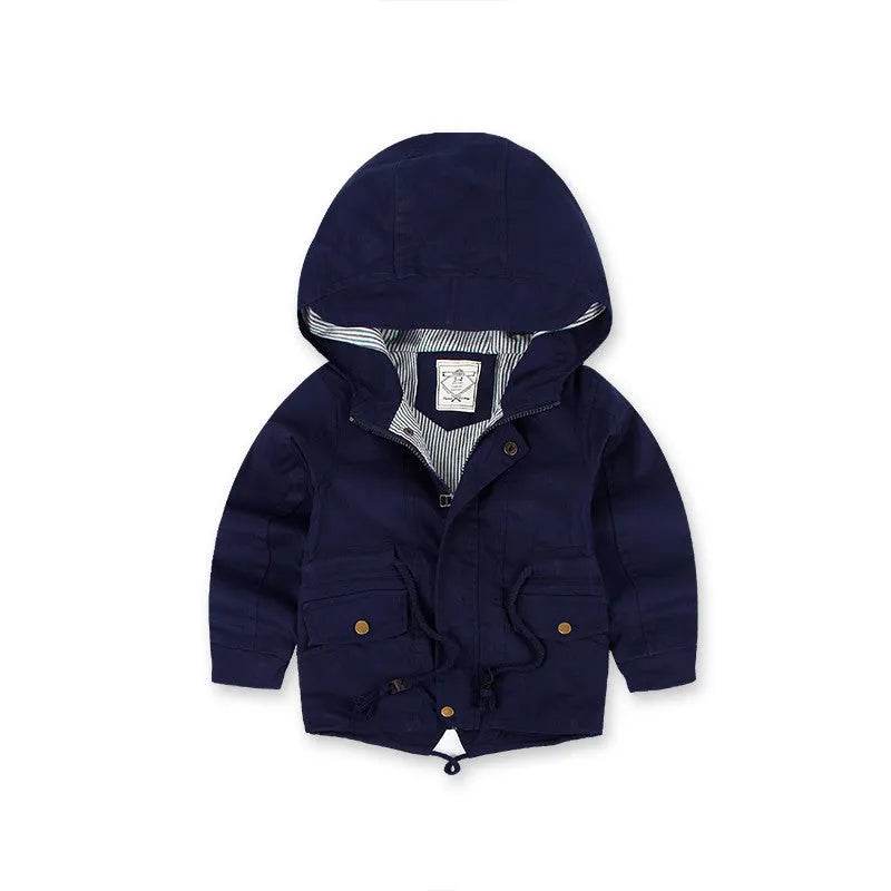 Children Cashmere Hoodie Windproof Winter jacket kids - EX-STOCK Canada