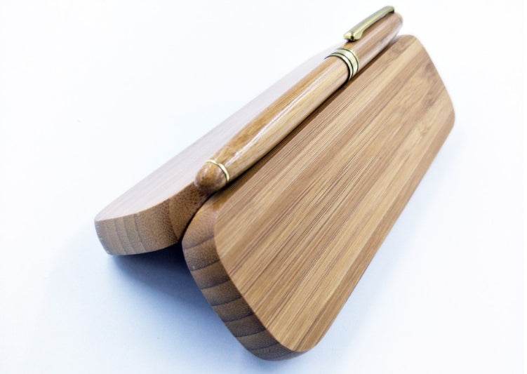 Bamboo Pen Bamboo Pen Pen Ball Pen Lettering Customer Gift Hard Pen Neutral Bamboo Pen - EX-STOCK Canada