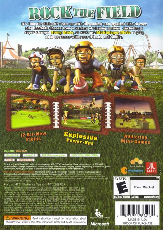 Backyard Sports: Rookie Rush