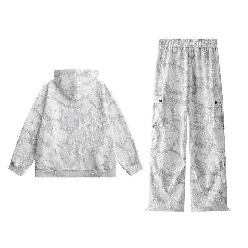 Men's 2 pcs Hoodie set outfit Sweatshirt and Sweatpants - EX-STOCK Canada