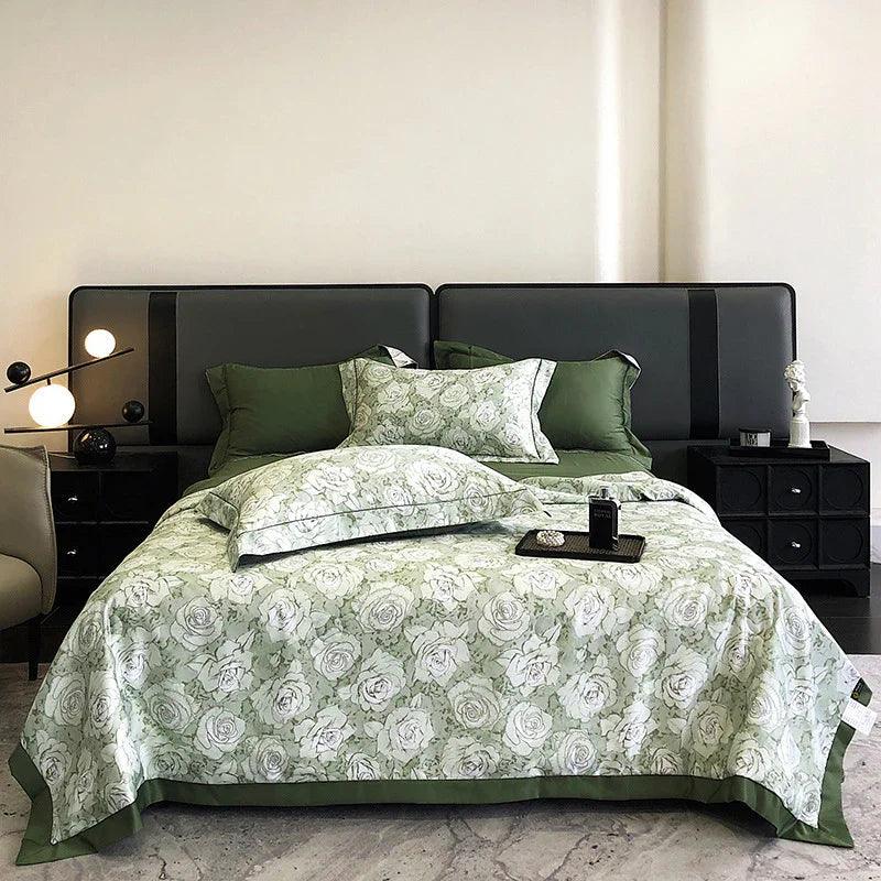 Housse de couette rafraîchissante d'été en Tencel lavable et aéréeEX-STOCK Canada