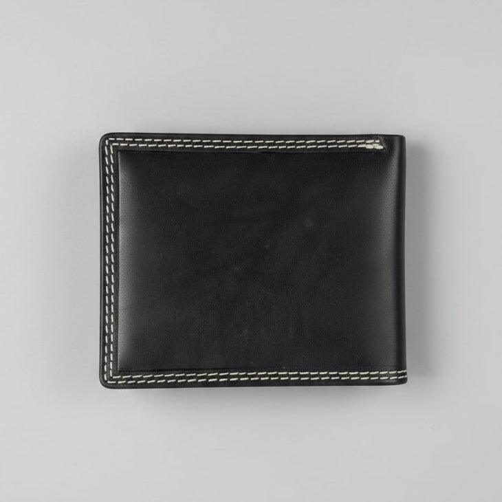 Men’s Cow Leather Eagle Embossed Bifold Wallet