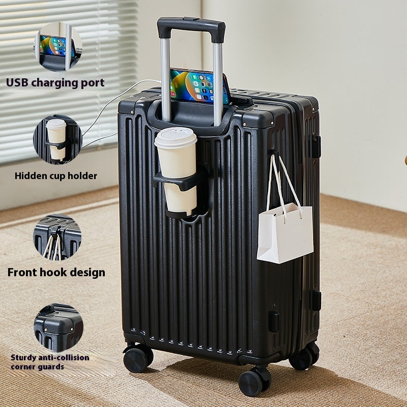 Multifunctional Portable Password Lock Zipper Luggage | EX-STOCK Canada