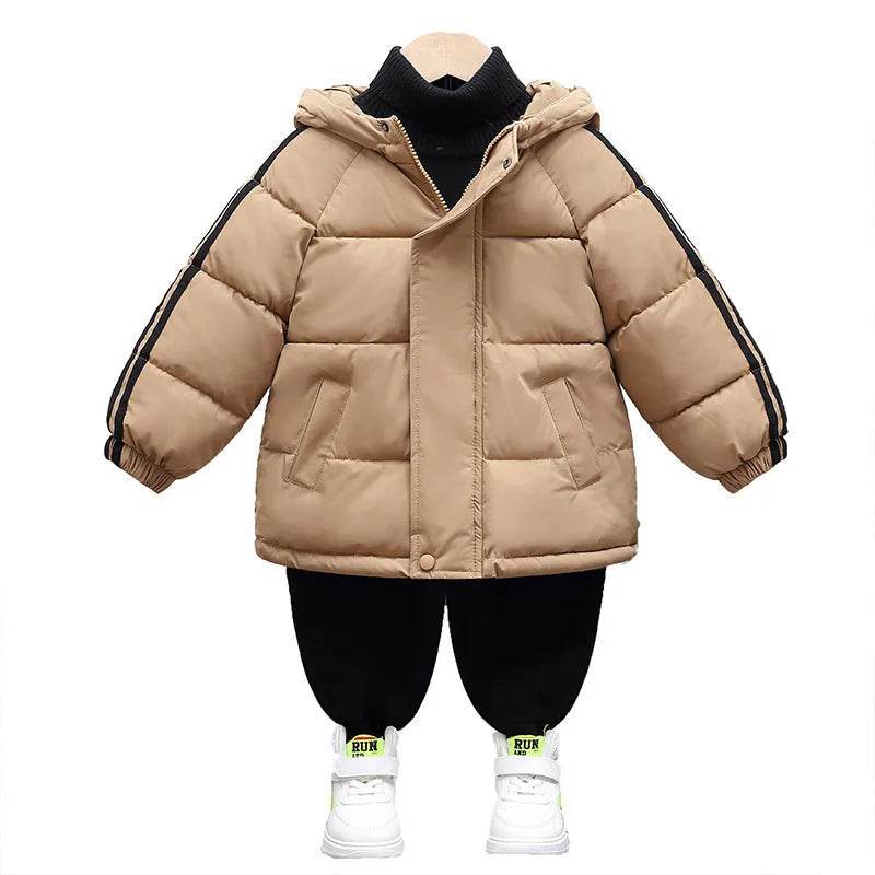 Children's Cotton Clothes Thickened Fall Winter Coat - EX-STOCK Canada