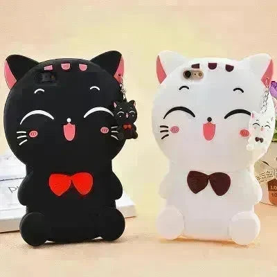 Cute Mouse Cartoon Silicone Mobile Phone Case for girls - EX-STOCK CANADA