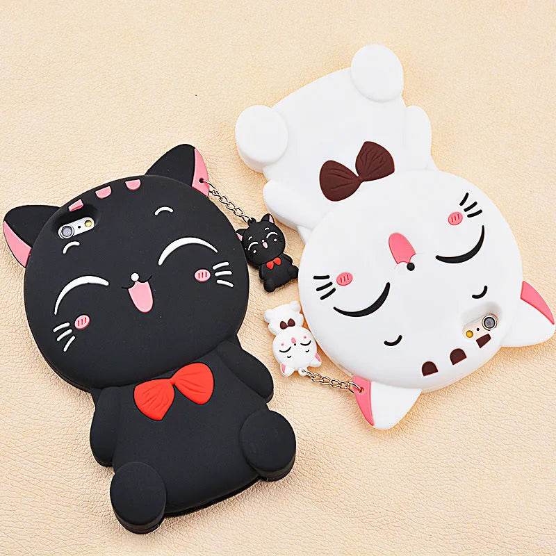 Cute Mouse Cartoon Silicone Mobile Phone Case for girls - EX-STOCK Canada