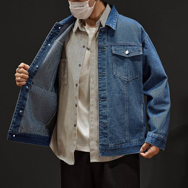Denim Jacket Clothes Coat For Men Jeans - EX-STOCK Canada