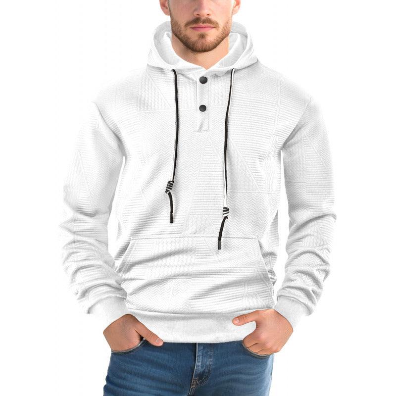 Pull-over uni décontracté sportif à manches longues avec capuche pour hommesEX-STOCK Canada
