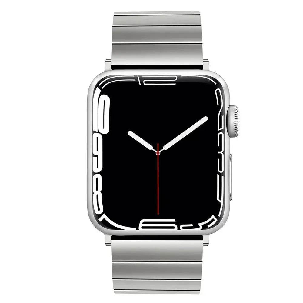 Replaceable Stainless Steel Apple Iwatch Black Chain Watch Band - EX-STOCK Canada