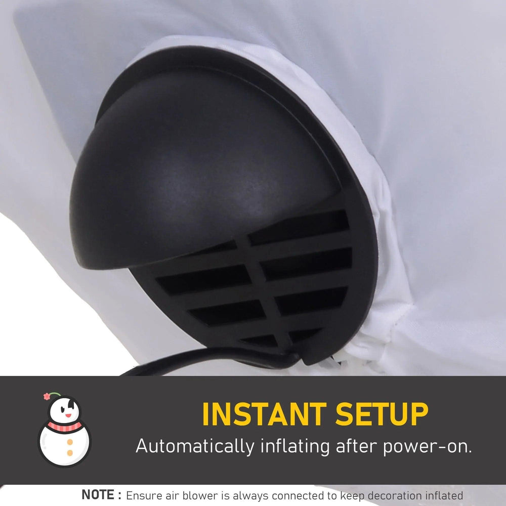 1.2M Tall Large LED Lighted Christmas Inflatable Snowmen Family Outdoor Indoor Holiday Decorations EX-STOCK Canada