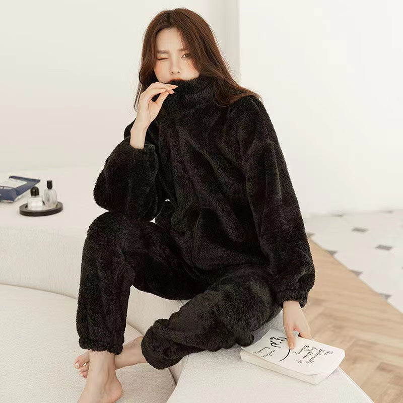 Coral Velvet Home Dress Flannel Pajamas EX-STOCK Canada