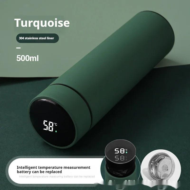 Smart Temperature Display High-grade Insulated Bottle Portable Large Capacity EX-STOCK Canada