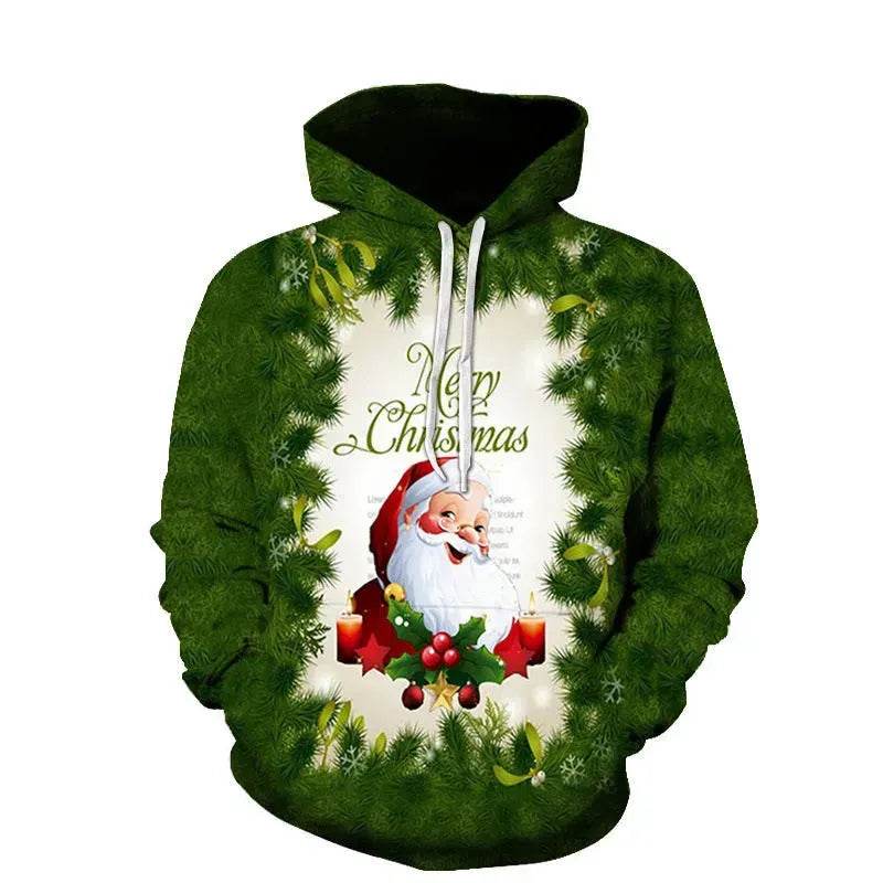 Men's And Women's Fashion Casual Printed Sports Off Hoodie Christmas Sweater pullover sweatshirt - EX-STOCK Canada