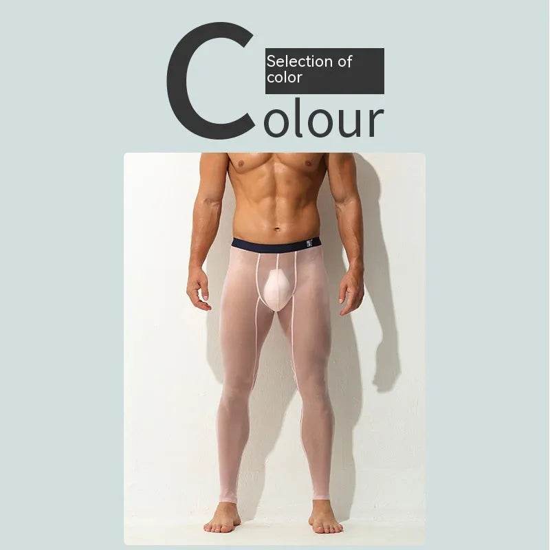 Men's Leggings Ultra-thin Tight Fitting Long John underwear men - EX-STOCK Canada