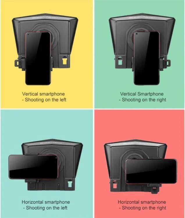 Portable small cell phone teleprompter EX-STOCK Canada