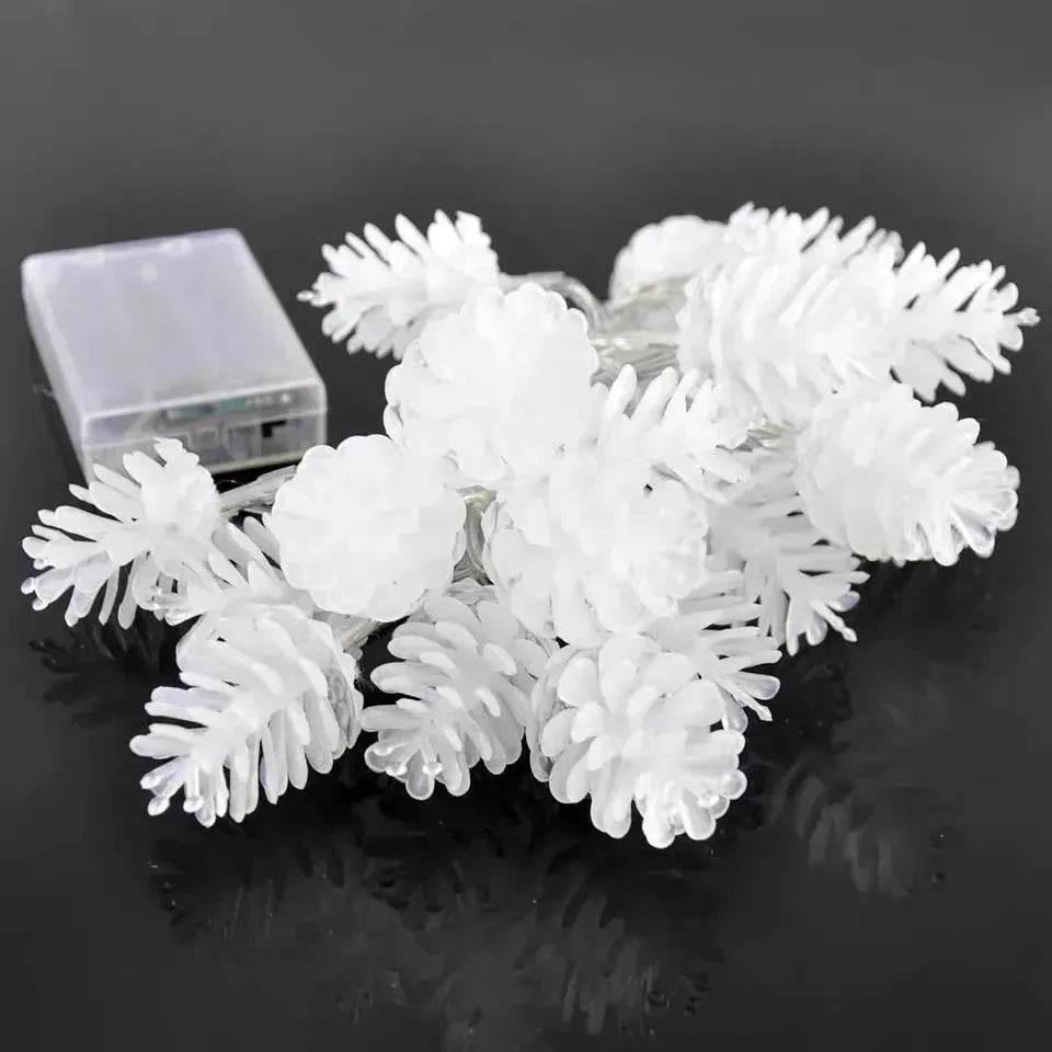 LED Simulation Transparent Pine Nut Light String - EX-STOCK Canada