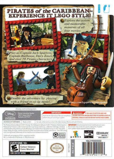 Lego Pirates of the Caribbean: The Video Game