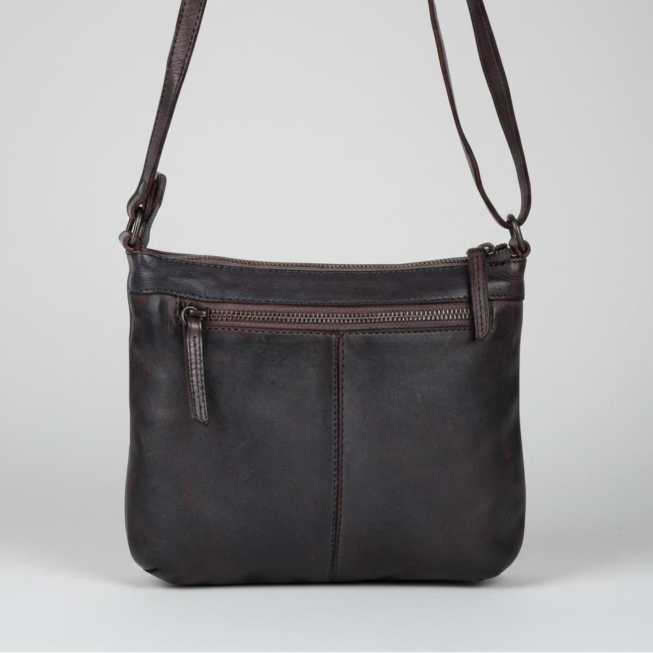 Sac bandoulière en cuir MET V Stitch