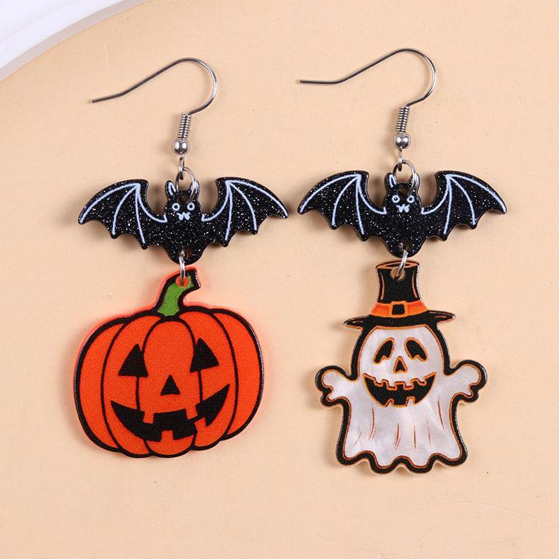 European And American Halloween Series Acrylic Earrings Color - EX-STOCK Canada