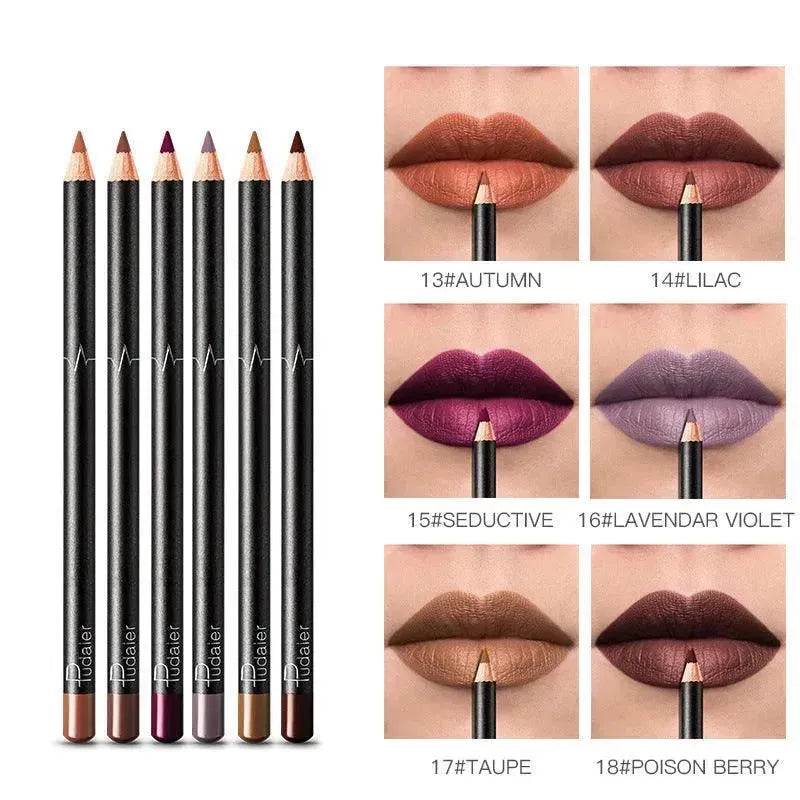 36 Color Lip Liner Waterproof Non-smudge Nude Color - EX-STOCK Canada