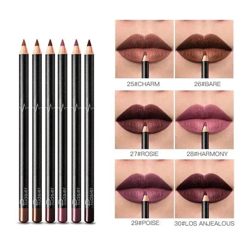36 Color Lip Liner Waterproof Non-smudge Nude Color - EX-STOCK Canada