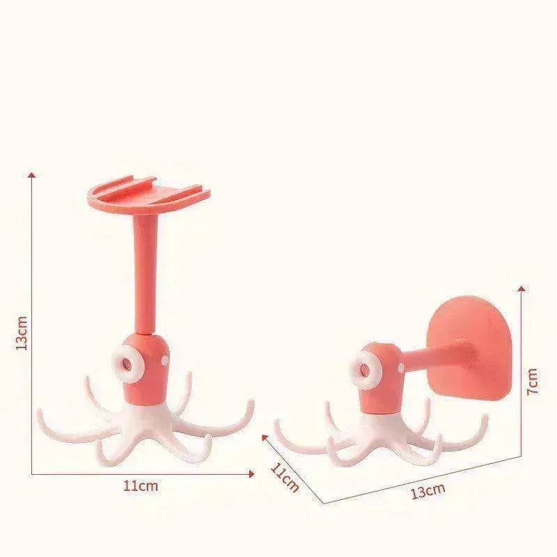 360 Degree Rotating Wall mounted No punch Sticky Hook - EX-STOCK Canada