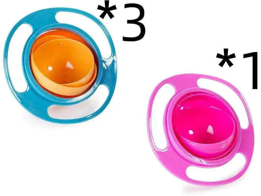 360 Rotate Universal Spill-proof Bowl Dishes - EX-STOCK Canada