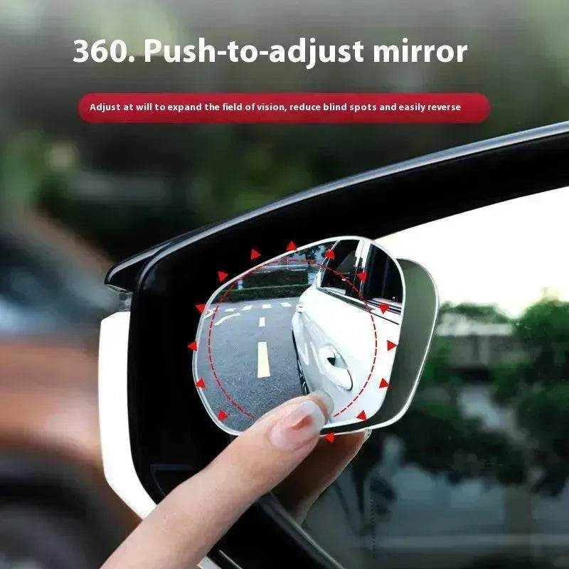 360 Degree High-definition Wide-angle Suction Cup Car Small Circular Rearview Mirror - EX-STOCK Canada