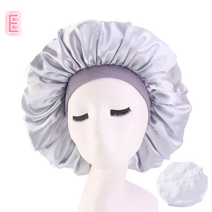 Beauty print Satin Silk Hair Bonnet for sleeping - EX-STOCK Canada