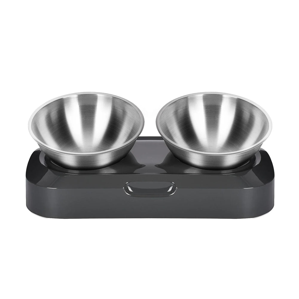 Pet Stainless Steel Bowl Pet Double Night EX-STOCK Canada