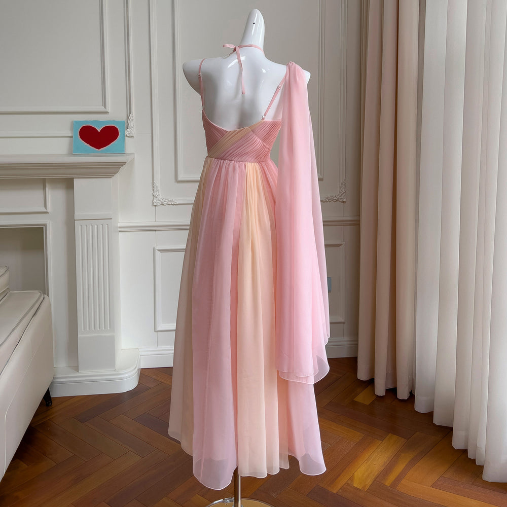 French Minority Three-dimensional Flower Sling Birthday Dinner Dress EX-STOCK Canada