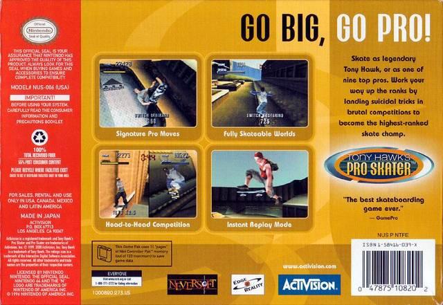 Tony Hawk's Pro Skater