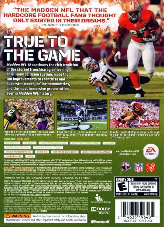 Madden NFL 12