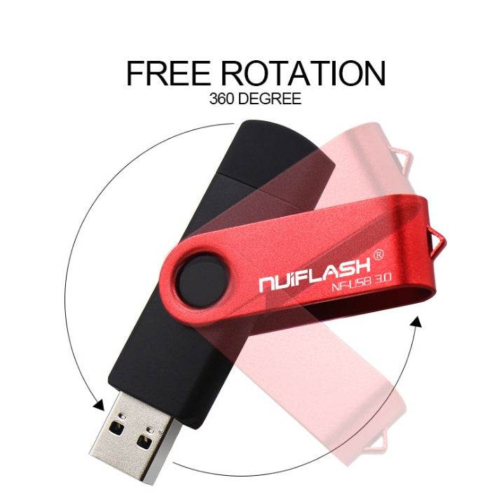 OTG 64GB 32GB 16GB Pen Driver USB Flash Disk External Storage Rod 32GB 3.0U Disk - EX-STOCK Canada