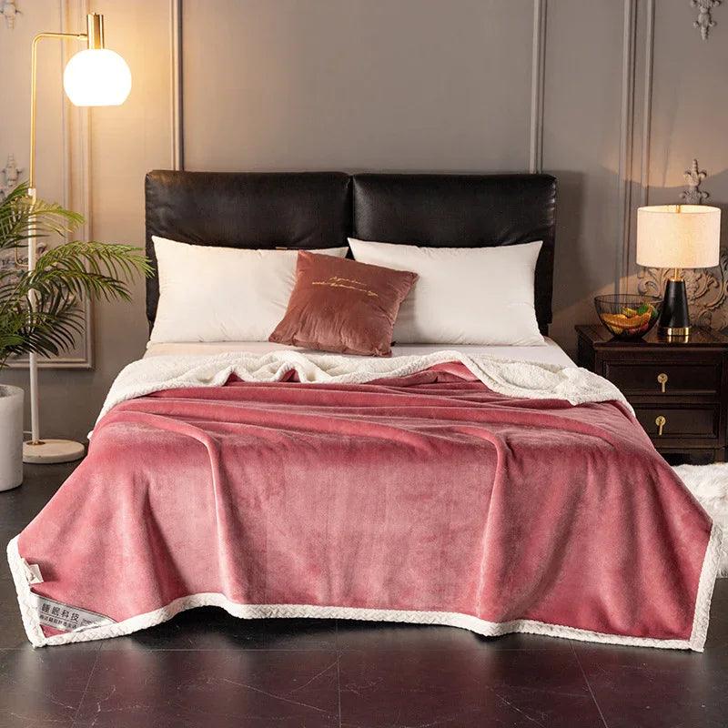 Couverture en polaire double couverture en polaire couverture en polaire épaisseEX-STOCK Canada