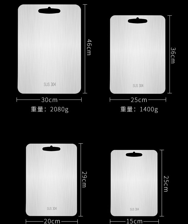 304 stainless steel cutting board EX-STOCK Canada