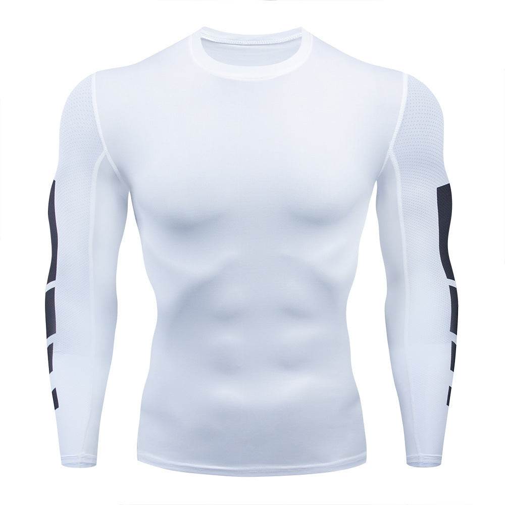 Men's Sports Quick-drying Long sleeve Workout Fitness T-shirt top - EX-STOCK Canada