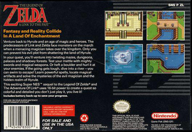 La Légende de Zelda - Un lien vers le passé