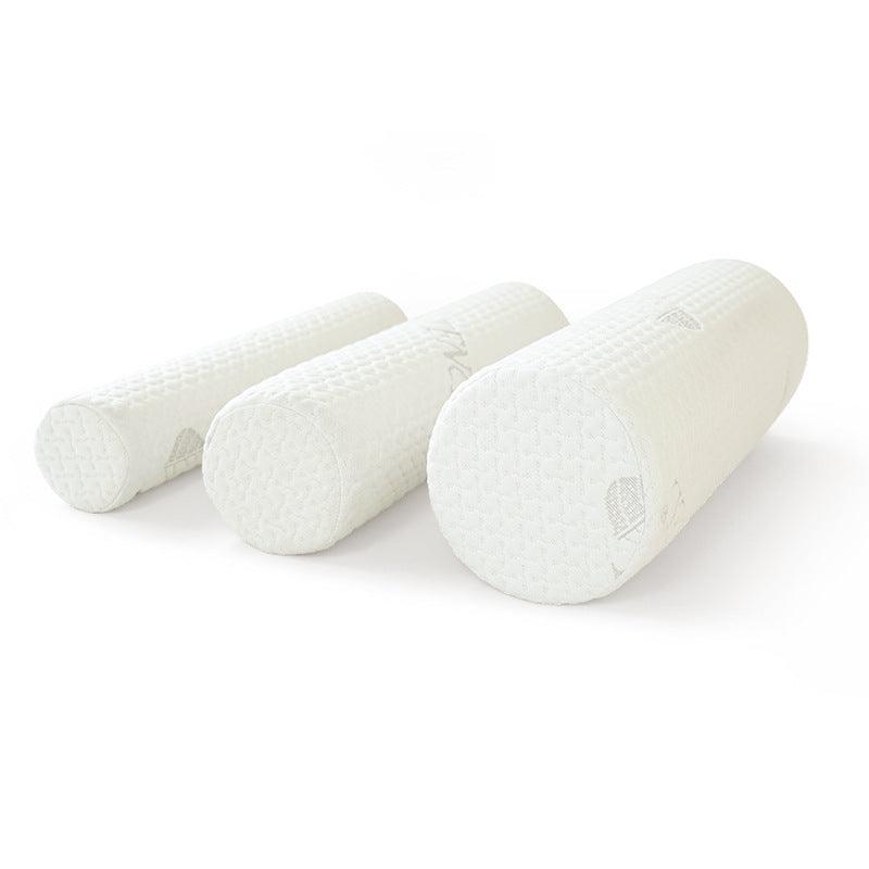 Oreiller cylindrique rond en mousse à mémoire de forme pour soutien cervical - EX-STOCK Canada