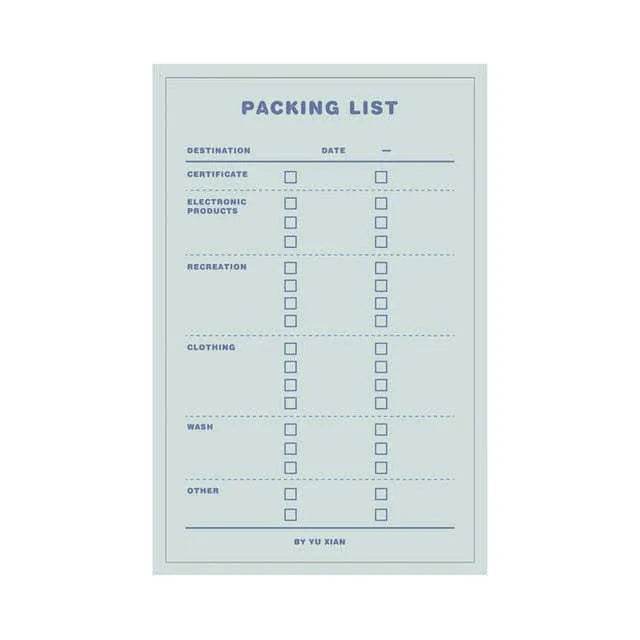 Daily Weekly Notepad Planner Tearable Message Memo Book - EX-STOCK Canada