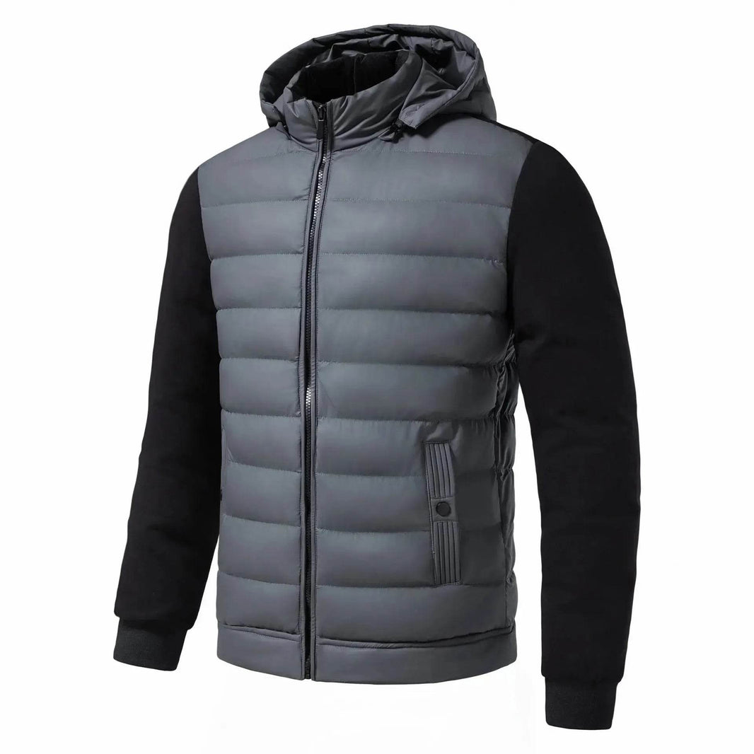 New Men's Casual Winter Hooded Jacket Down Puffer Jacket men - EX-STOCK Canada