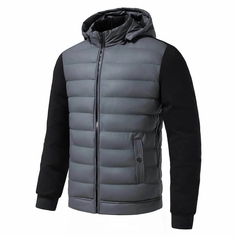 New Men's Casual Winter Hooded Jacket Down Puffer Jacket men - EX-STOCK Canada