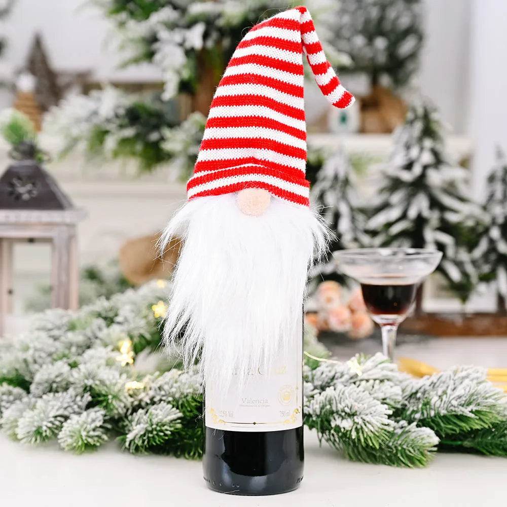 Christmas Decorations Christmas Wine Bottle Socks - EX-STOCK Canada